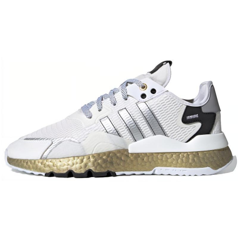 

Adidas Nite Jogger White Gold Metallic Sneakers FW6147 44