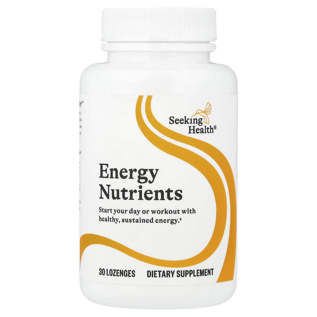 Seeking Health Energy Nutrients, 30 Lozenges