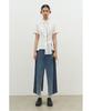 Record Wide Denim Skirt_Rqkaa25518Bux