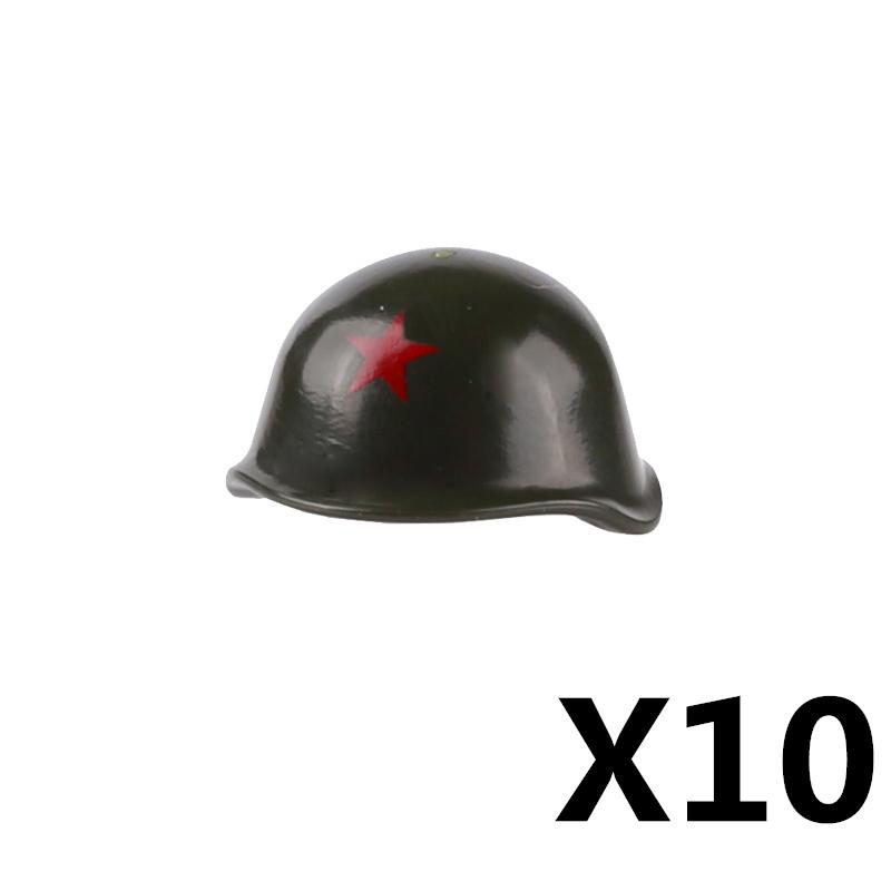 MOC Figure Soldato Città Casco Blocchi da Costruzione Accessori Cappellino da Baseball Sci Cappello da Strega Cowboy Ufficiale USA Bandito Mattoncino Giocattolo Regalo J022