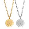 1Piece Seychelles Coco De Mer 3CM Pendant Necklaces Stainless Steel For Women Men Jewelry #561362