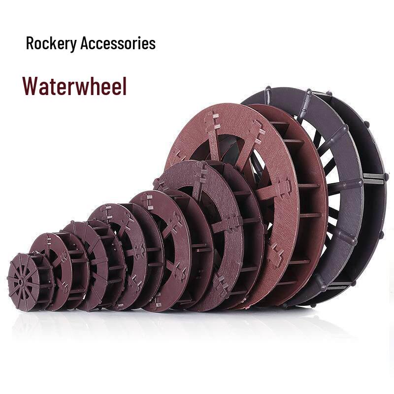 

Plastic Water Wheel Ornament for Aquariums – Landscaping Water Pump Accessory