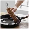Palm, palm scrubber, stick scrubber, stick scrubber, stick scrubber, stick brush, palm, coir, water area, frying pan, basket bag care, cleaning,