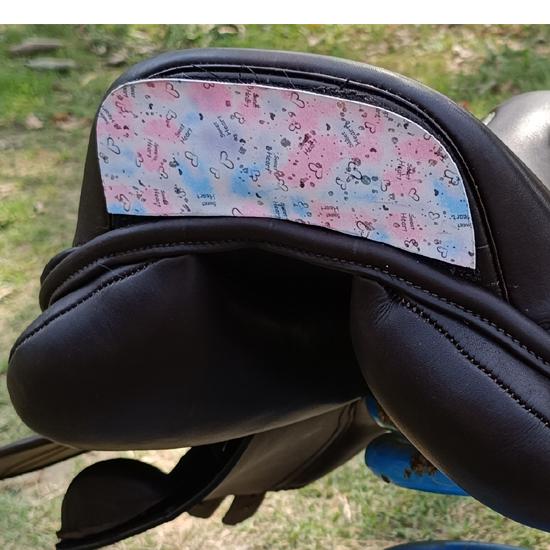 Leather Jumping Double Flap Saddle with Changeable Gullets – Elegant Cantle Design