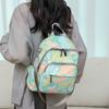 Print Backpack Women's Nylon Waterproof Backpack Student School Bag Large Capacity Shoulder Bag