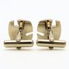 Used Pierre Cardin cuffs metal gold Licensed product