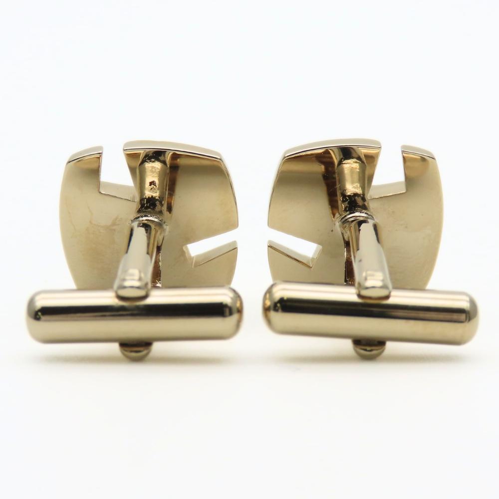Used Pierre Cardin cuffs metal gold Licensed product