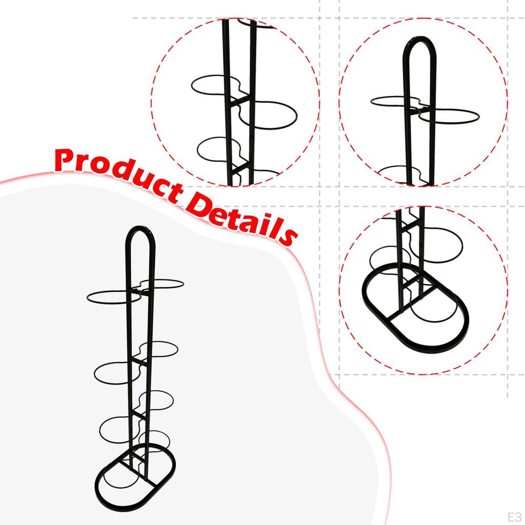 Pionowy organizer na piłki do piłki nożnej i koszykówki w garażu