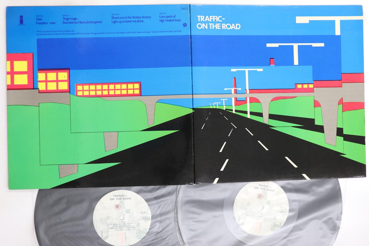 

LP Record TRAFFIC - On The Road ISLD3 ISLAND 1973 UK Rock Used