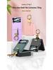 Samsung Flip4 Cross-border Compatible Frosted Hard Case with Z Ring Buckle