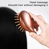 Natural Sandalwood Comb Scalp Massage Relax Airbag Brush Head Blood Circulation Smooth Hair Anti Static Wooden Massage