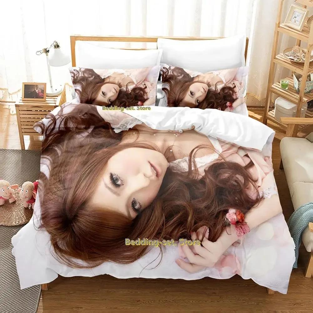 

Goddess Asian Women Bedding Set Single Twin Full Queen King Size Bed Set Adult Kid Bedroom Duvetcover Sets parure de lit Bed 70x133cm 2pcs