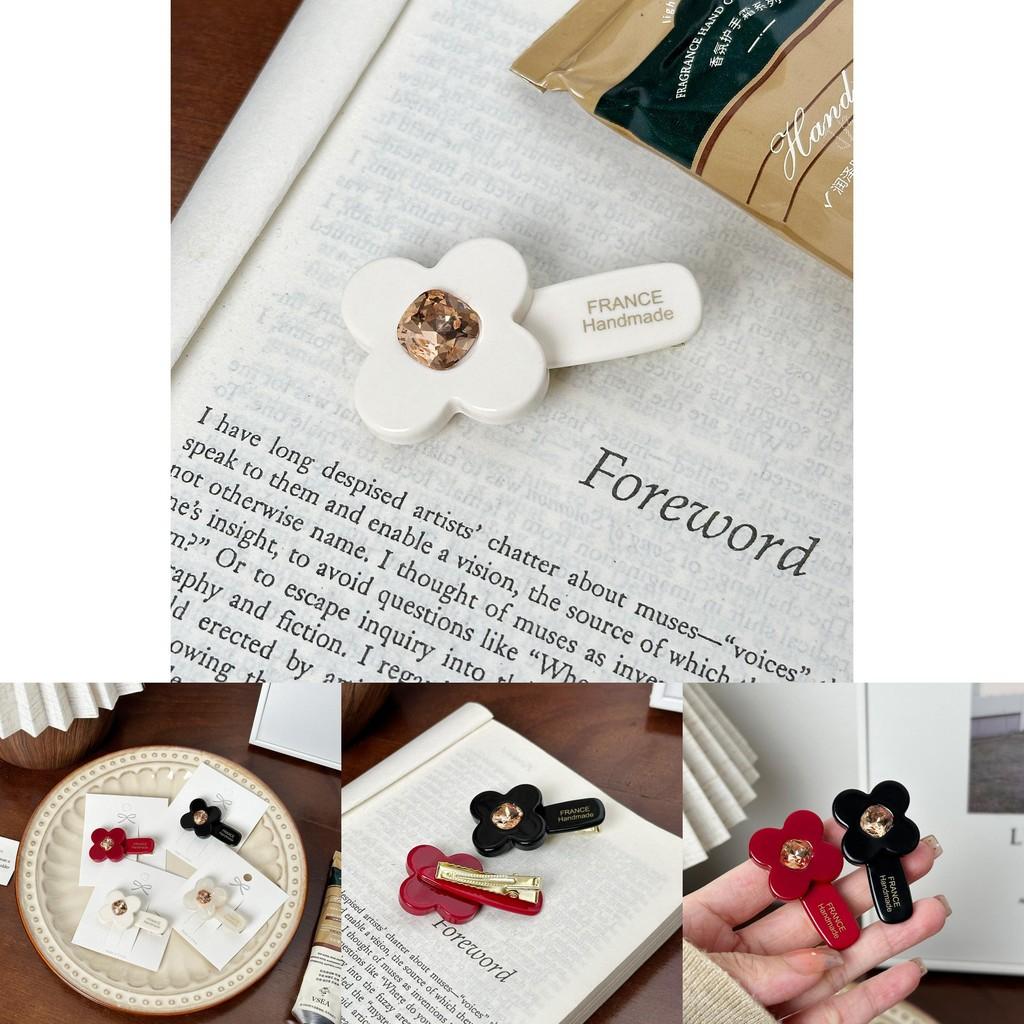 Luxury Acetate Mini Hair Clips With Crystal Embellishments For A Fashionable Look In Fall 2024