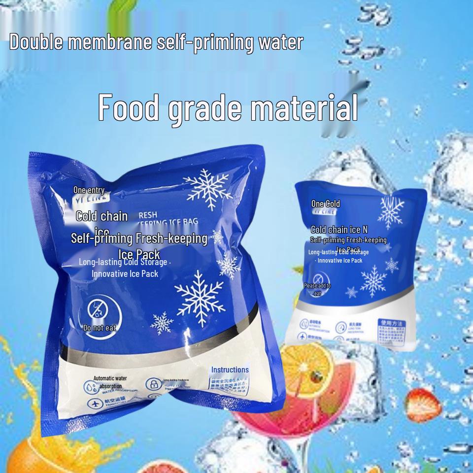 Double-Layer Non-Stick Water-Free Ice Pack for Cold Chain Fruit Preservation