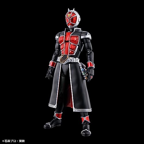 BANDAI SPIRITS Figure-rise Standard Kamen Rider Wizard Flame Style Pre-Colored Plastic Model 2621758