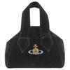 Borsa a Spalla Piccola Crossbody in Cotone con Ricamo Pattern Sfera Archivio Donna Nera 47030007WW00ZLBLACK