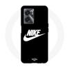 Case - MANIACASE - Realme V23 - Flexible - Nike Logo - White and Black