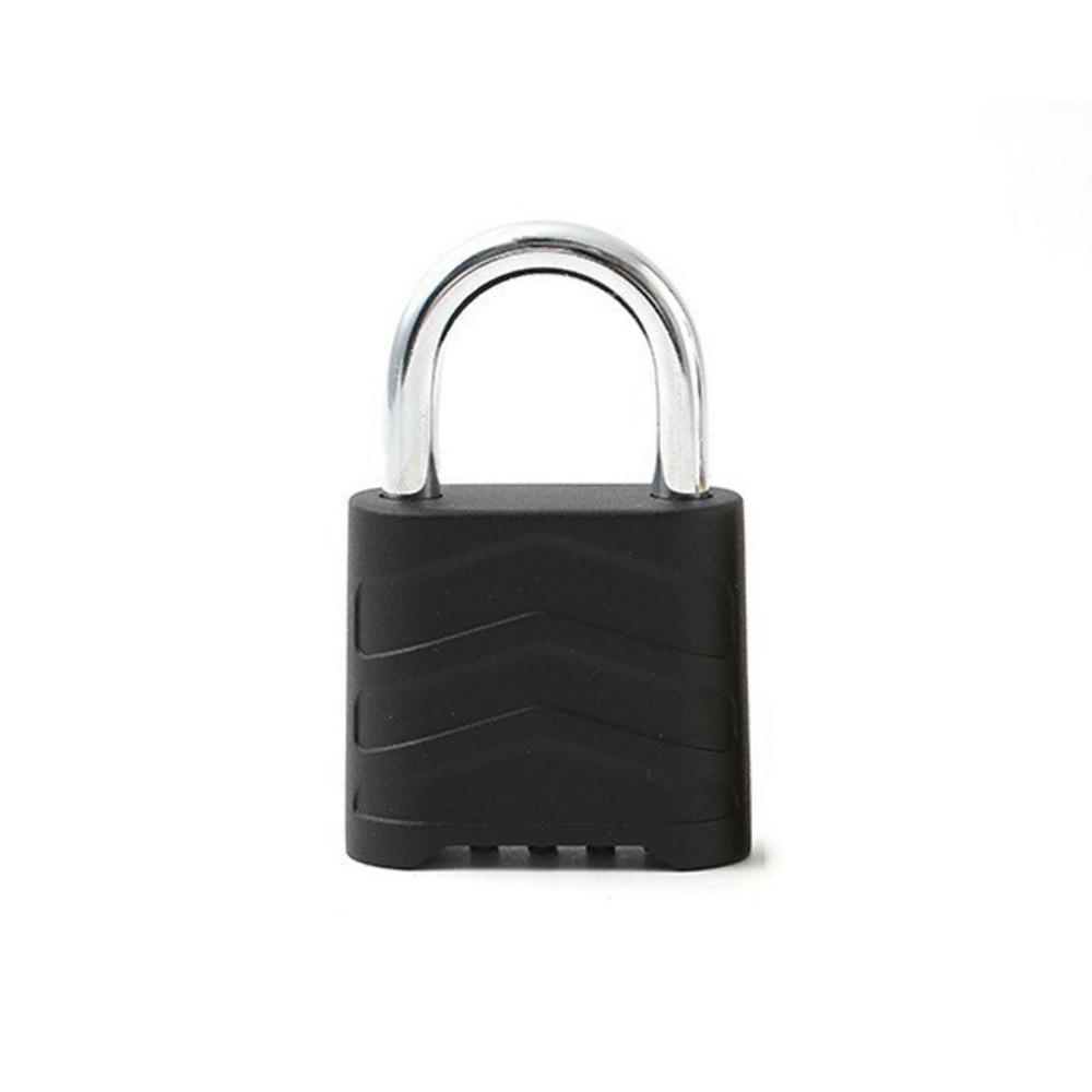 Anti-Rust Aluminum Code Padlock Waterproof Brass Combination Padlock Anti-Theft Padlock  Warehouse чёрный