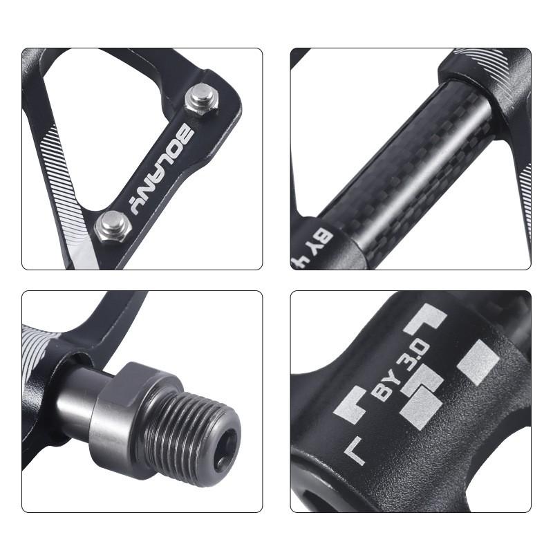 Bicycle Pedals 3 Bearings Aluminum Alloy Non-Slip Mountain Road Bikes