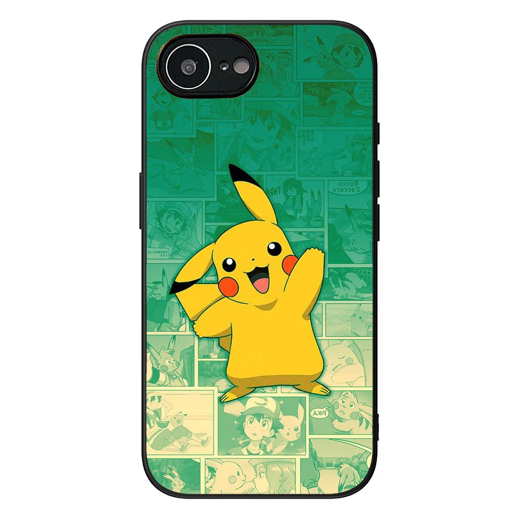 Mew P-Pikachus P-Pokemons GO Casing Phone Cover for Xiaomi Redmi Note 13 A3 A4 14 Pro Plus 9T 14C 13C 9C NFC + Pro+ 5G 4G Case