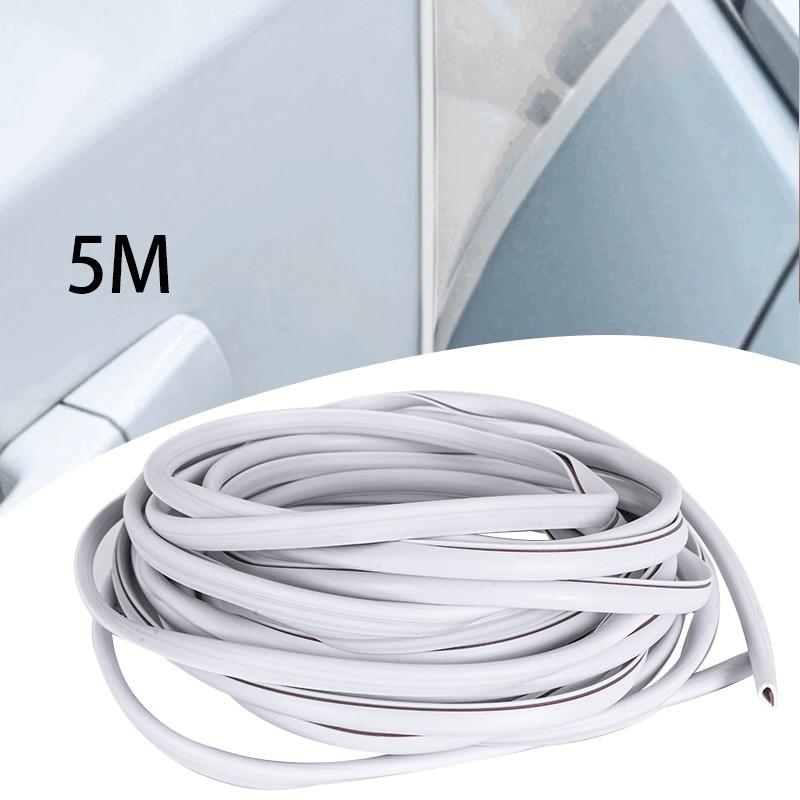 5M/16ft U Shape Rubber Seal Car Door Edge Guard Molding Trim Protectors Strip