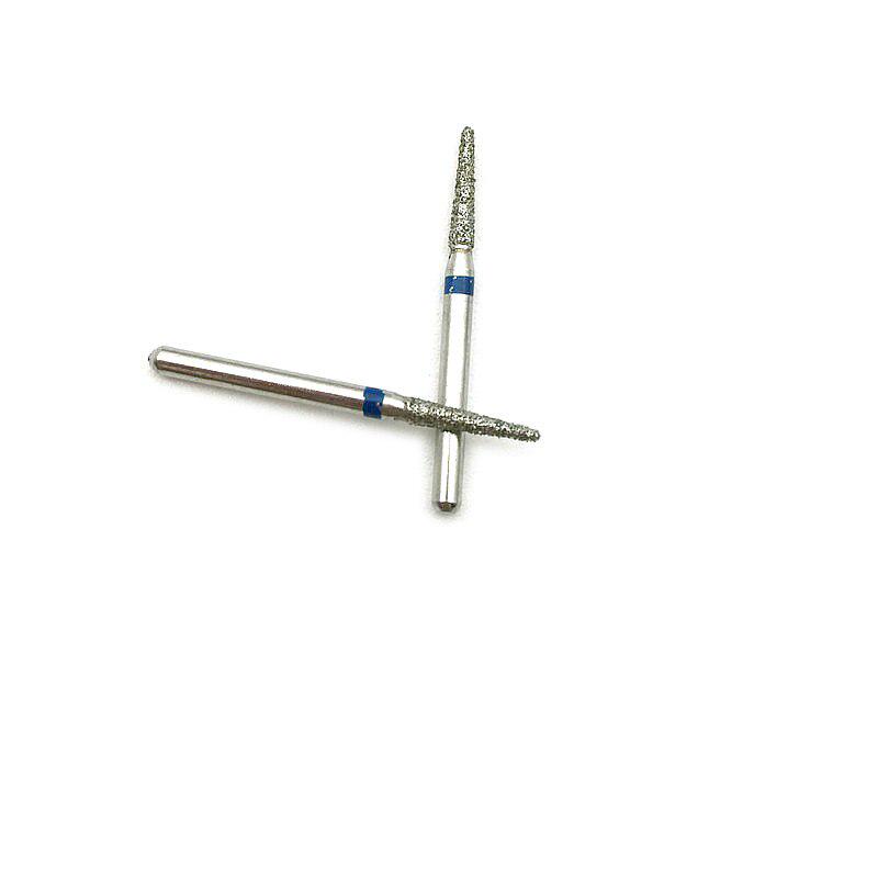 10 buc/cutie Freze de lustruit cu diamant de mare viteză Freze dentare Dia-burs pentru netezire pentru albirea dinților TR-20