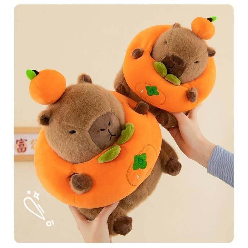 Adorable Capybara Plush Toy Soft Short Plush Animal Pillow For Home Decor And Gifts