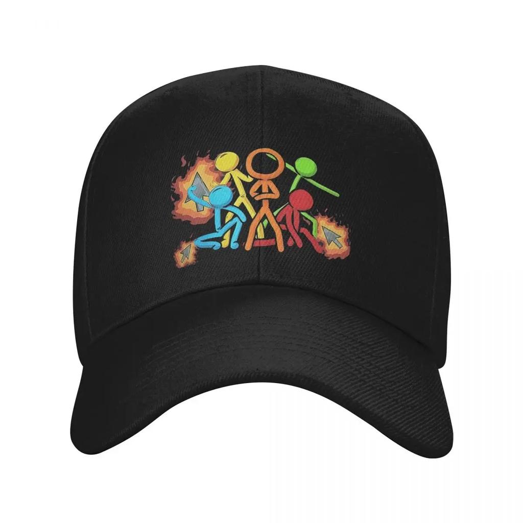 Unique Stick Figure Print Lightweight Men's Caps Women's Cap Baseball Cap For Men