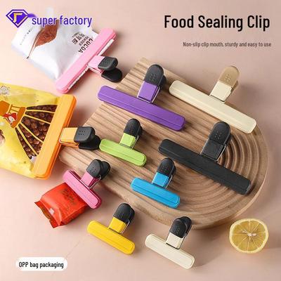 Küchenfrischhalte-Lebensmittelverschlussclips - Feuchtigkeitsdichte Mehrzweck-Plastiktütenclips für Haushalts-Snacks