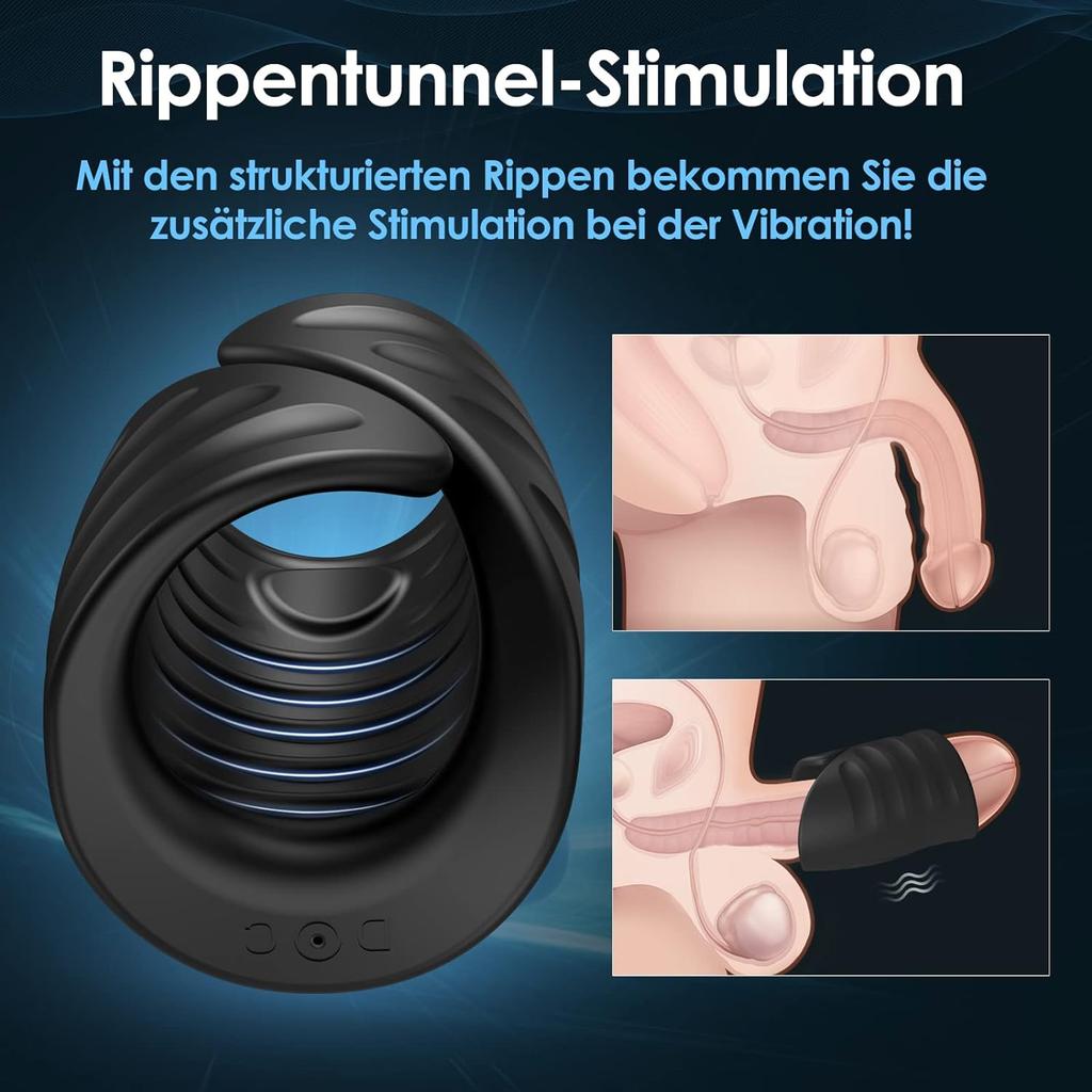 Electric Masturbator Trainer Vibrator App Control Masturbating Men with 9 Vibration Modes 2 In 1 Sex Toy Glans Stimulator Sex Toy for Men Couples