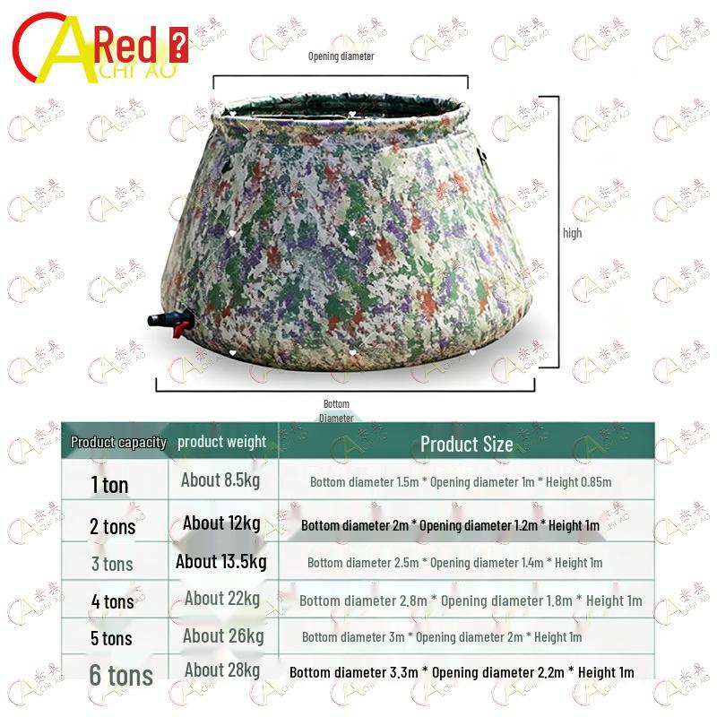 Portable Foldable PVC Water Storage Tank