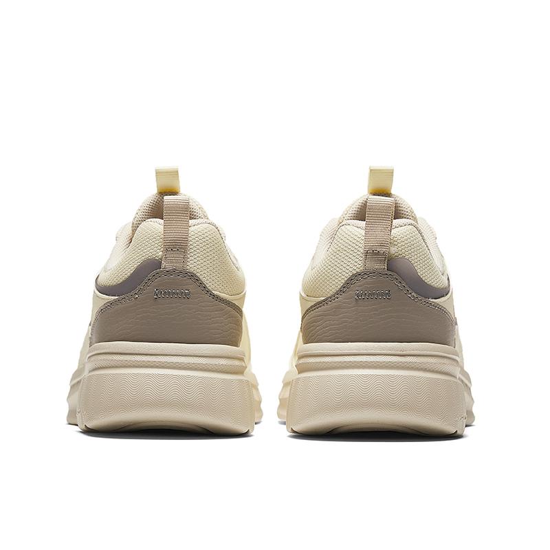 New Anta Anti Slip Wear Resistant Low Top Casual Shoes Women's Light Beige White 922438808-7