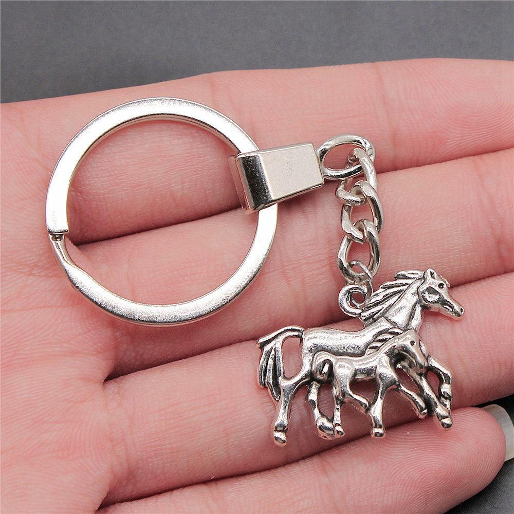 Elephant And Horse Keychains Male Jewellery Mother's Day Aesthetic Crafts