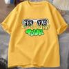 Feid Ferxxo T Shirt Uomo Donna Rapper anni '90 T-shirt da uomo in cotone estivo T-shirt a maniche corte unisex Streetwear T-shirt oversize da uomo