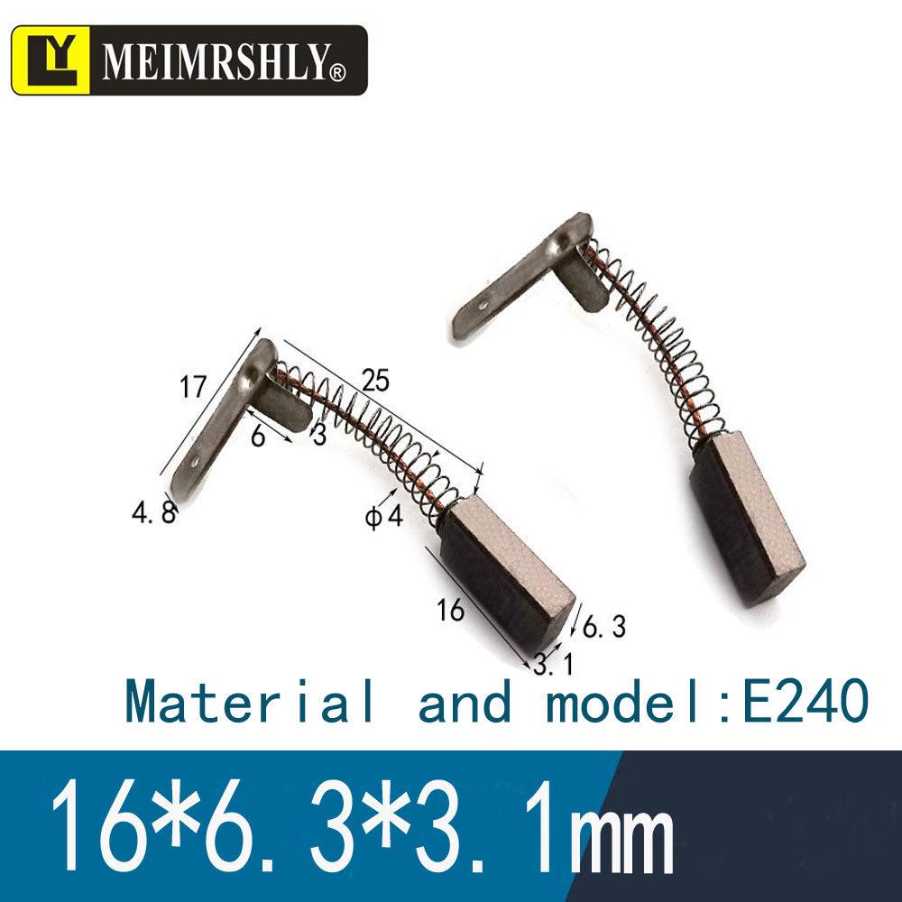 Electric Massage Chair Motor Carbon Brush Set - Varied Sizes