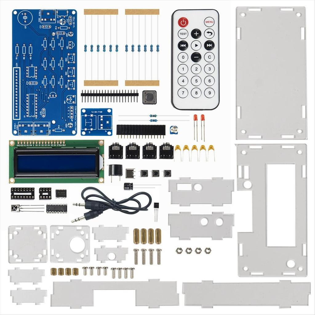 DC 5V Morse Code Infrared Decoder Electronic DIY Kit Science Experiment Fun Circuit Board with Shell