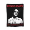 the romantic bruno mars tour Fleece Blanket Vintage Throw Blankets for Sofa Bedding Lounge 200x150cm Rug Piece,