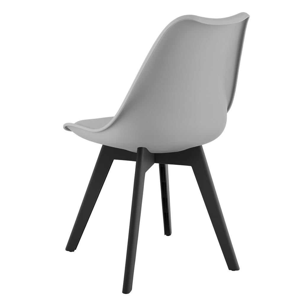 MARK Chair - Gray / Black Legs X 2