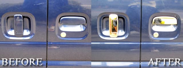 BRIGHTZ Every Landy DA32W Chrome Door Handle Cover Knob DA DA32 A32 32 Plus Plus Every Every Every Plus Every Plus Every Plus [DHC-NOBU-111] + + + +