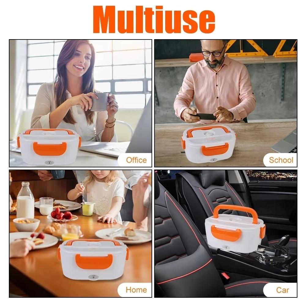 Removable Inner Container Electric Lunch Box Fast Heating Lunch Container Taking Meals
