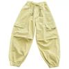 Autumn Clothes Fashionable Kids Cargo Joggers Elastic Ankle Pants Casual Trousers Light Breathable SpringTrendy Outfit