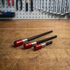 Red Handle Self-locking Extension Rod 100mm Rod Hexagonal Handle Screwdriver Set DIY Projects