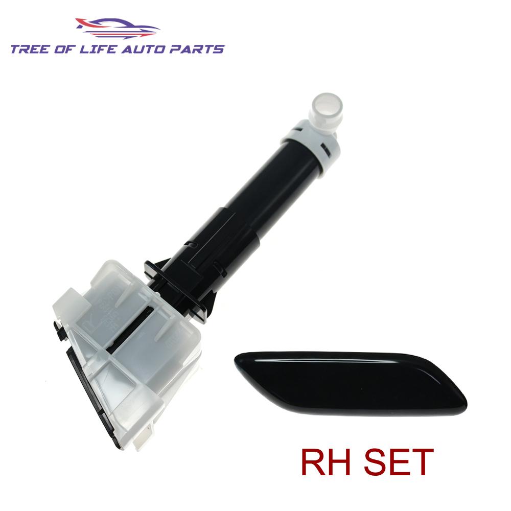 BHB6-518G1 BHB6-518H1 Front Bumper Headlight Washer Spray Nozzle Jet Cover For Mazda 3 BL 2011 2012 2013 BHB6-5182Y BHB6-5182X