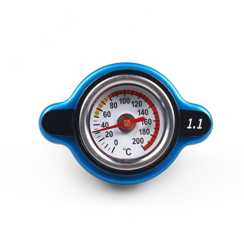 0.9Bar 1.1Bar Big Or Small Head Motorcycles Car Thermost Radiator Cap Cover Water Temperature Gauge Cover Utility Safe