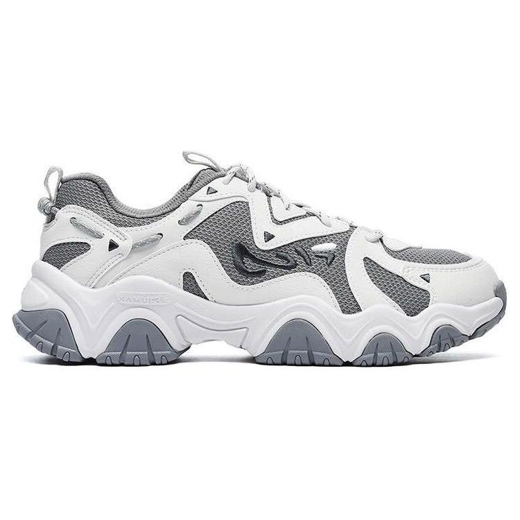 FILA Fluid 4 Cat Paw 4.0 Mesh Synthetic Leather Retro Sports Low-Top Lifestyle Shoes Women sneaker White Gray F12W242101FFB