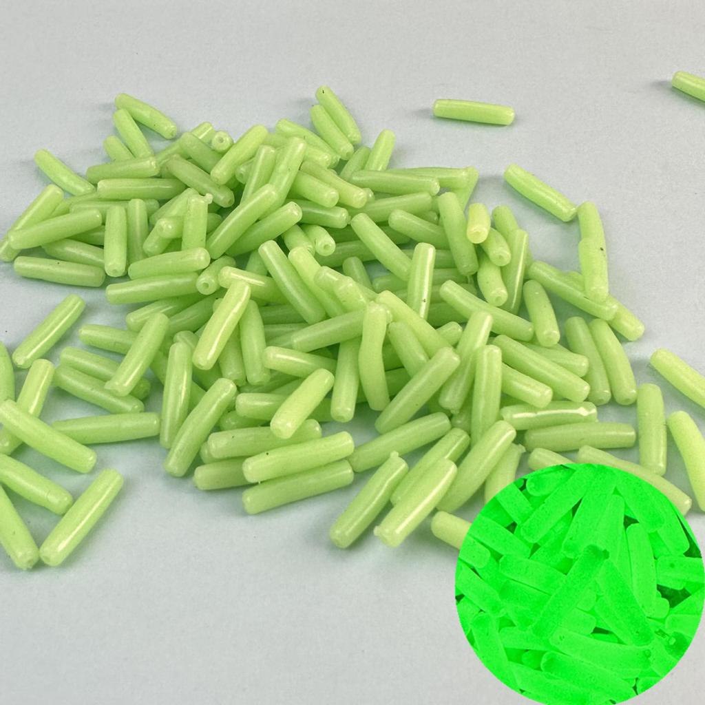 Leuchtende Olivenbohnen-Fischposen - Auffälliges zylindrisches Design für Angelzubehör