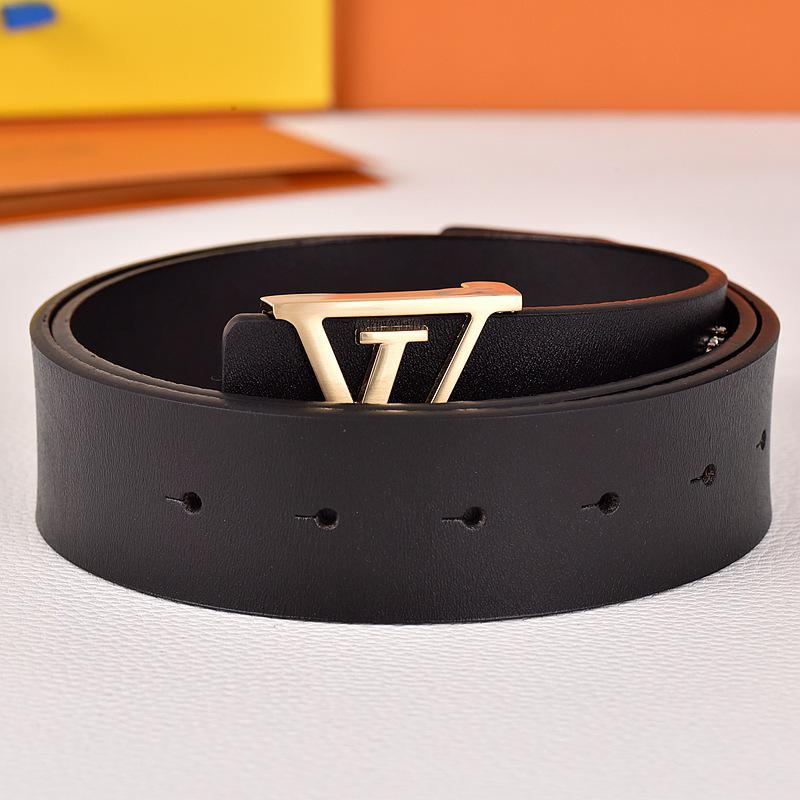 Herren Jugend Gürtel aus echtem Leder mit Karomuster und glatter Schnalle - Stilvoller Rindsleder Hüftgürtel für trendige Looks