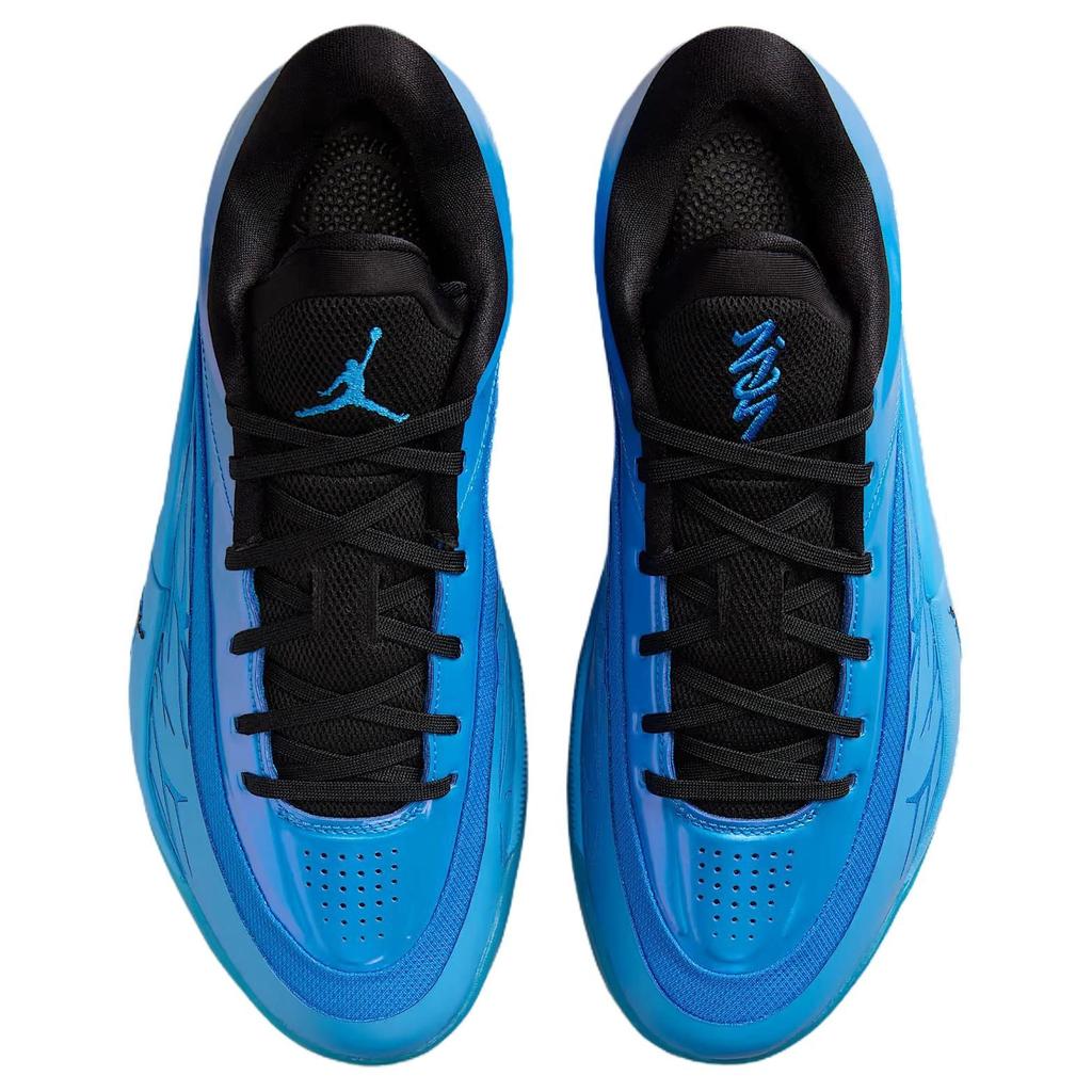 Jordan Zion 4 Abrasion Resistant Low Top Basketball Shoes Unisex Blue Black FD0591-400