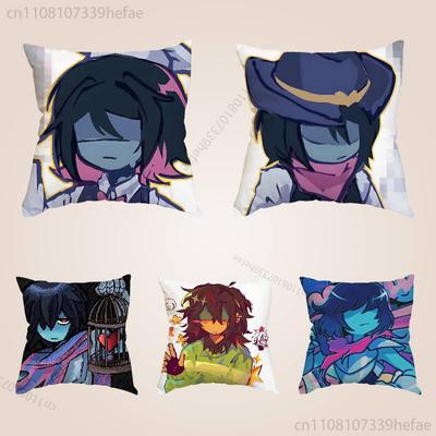 DDeltaruneS Kris Pillow Case Plush Pillow Cases Home Decoration Pillow Cover for Sofa Bed Chair Living Room