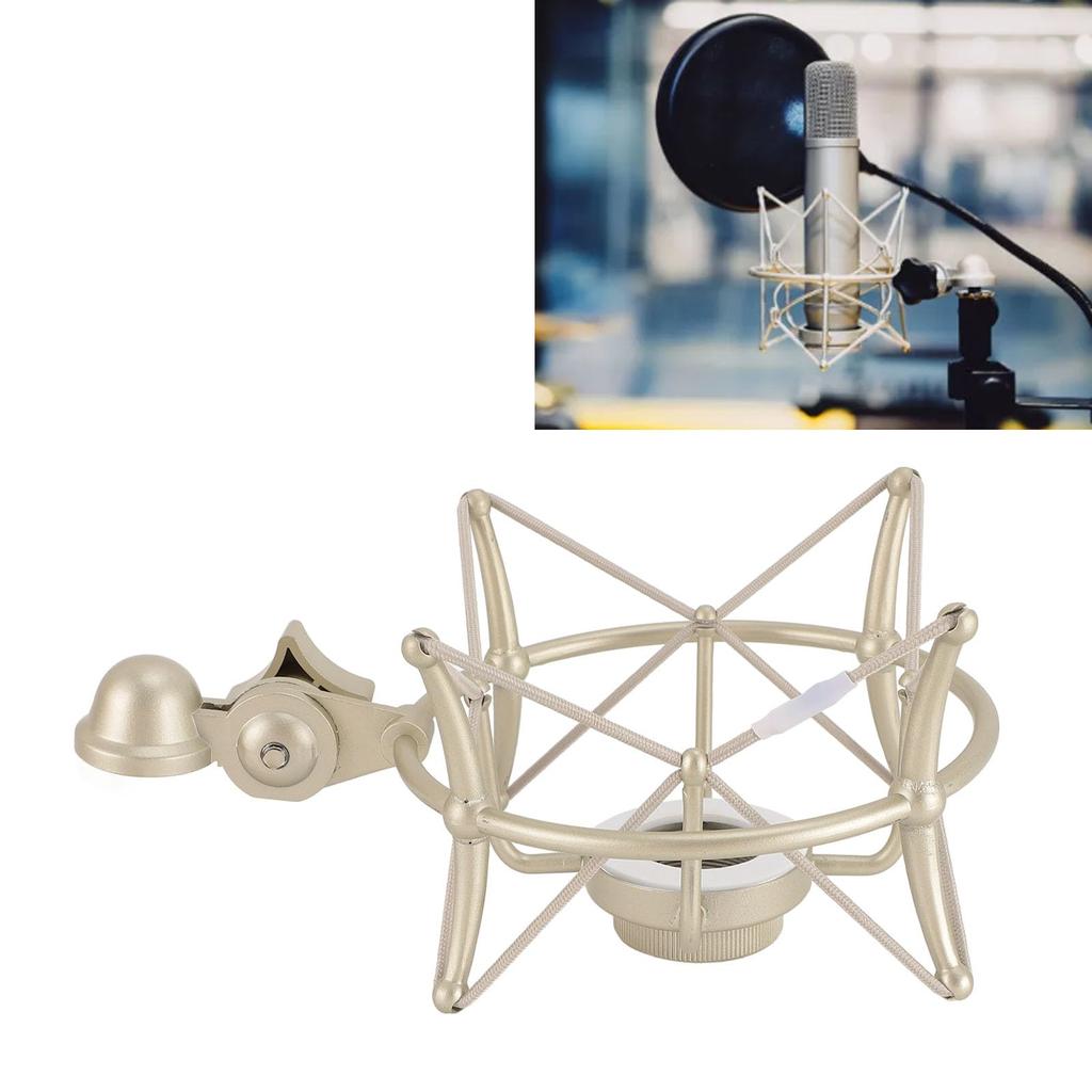 Premium Zinc Alloy Professional Microphone Shock Compatible with and MK4 for Radio and Anchoring Mount, TLM103, TLM193, TLM127, TLM170, Microphones,
